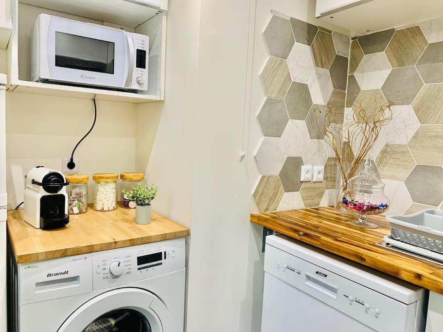 Appartement T2 Ideal Pour Familles Ou Sejour D Affaire Argenteuil Luaran gambar