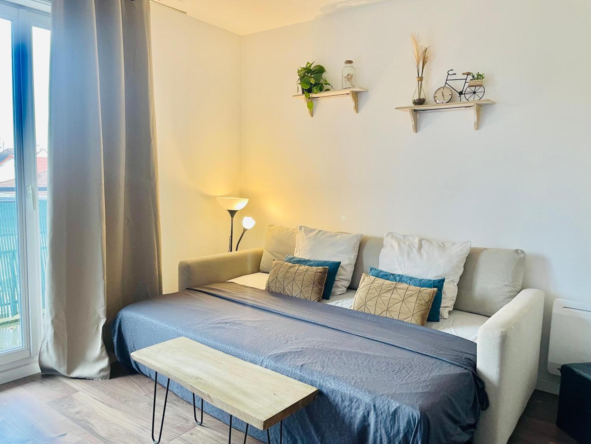 Appartement T2 Ideal Pour Familles Ou Sejour D Affaire Argenteuil Luaran gambar